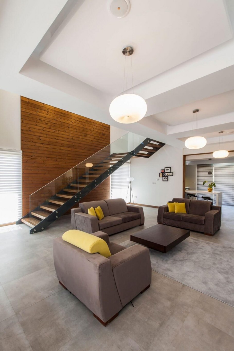 Гостиная в таунхаусе