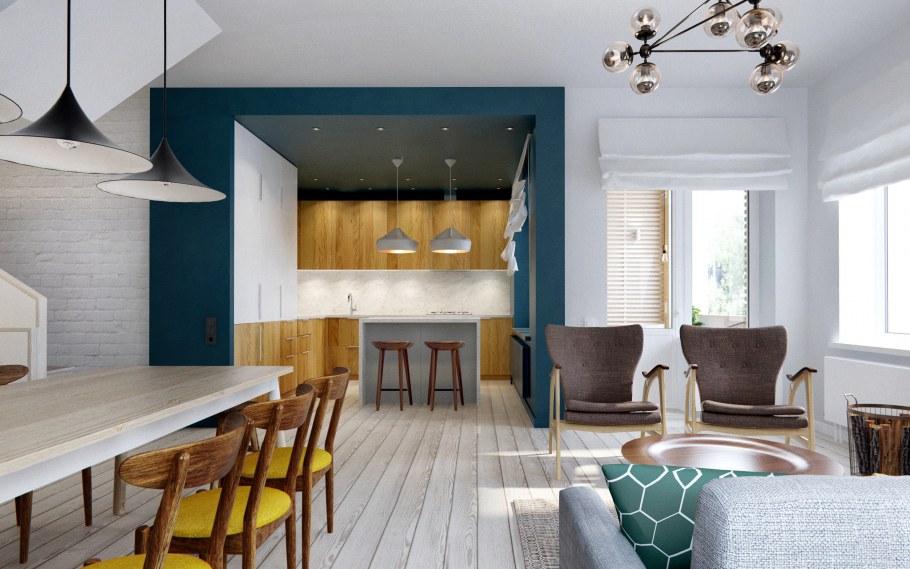 Таунхаусы в скандинавском стиле