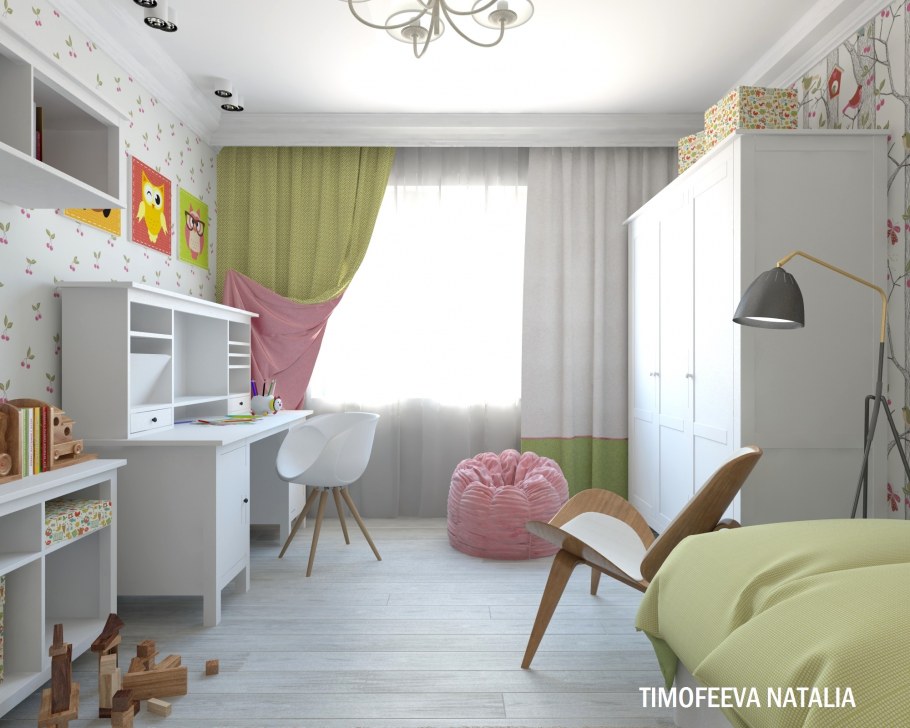 Детская комната 10 кв м икеа