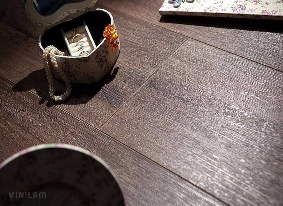 Плитка ПВХ Vinilam дуб лир