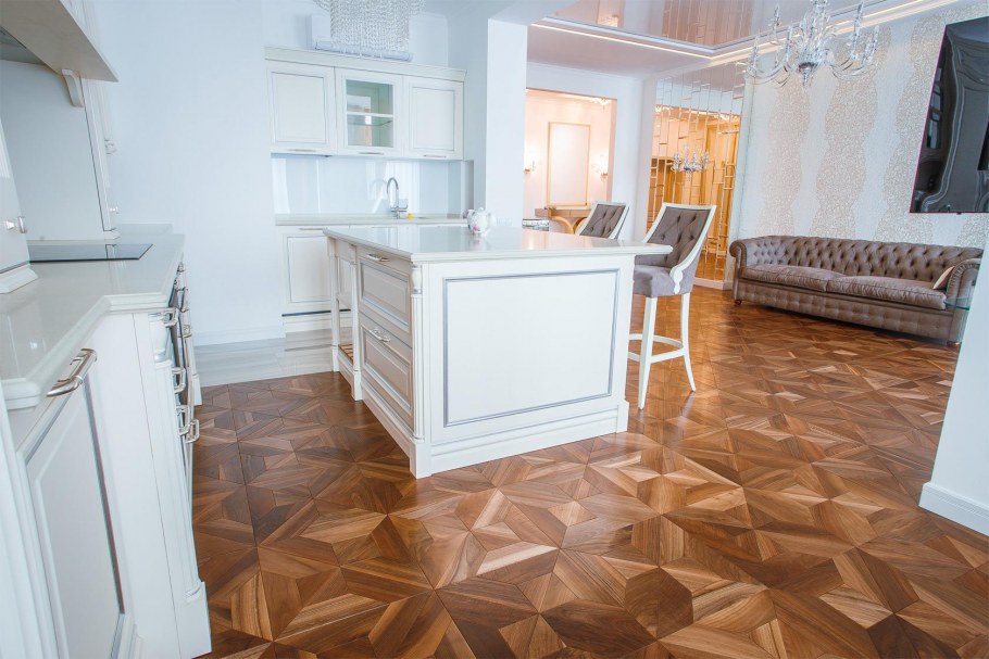 Модульный паркет Европейский орех