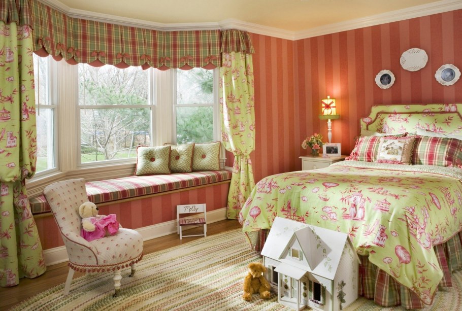 Как сделать уютной детскую комнату для девочек недорого