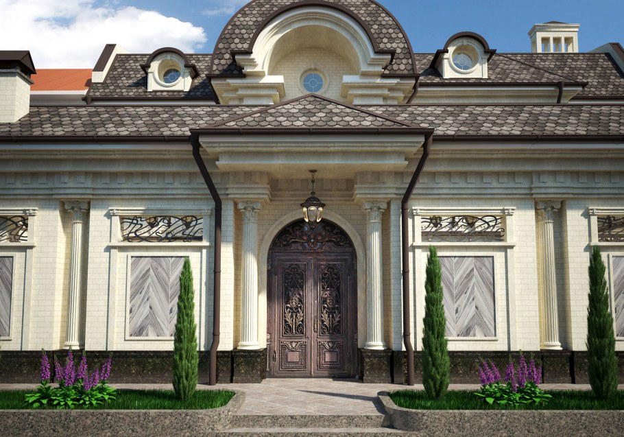 Казань особняки с колоннами
