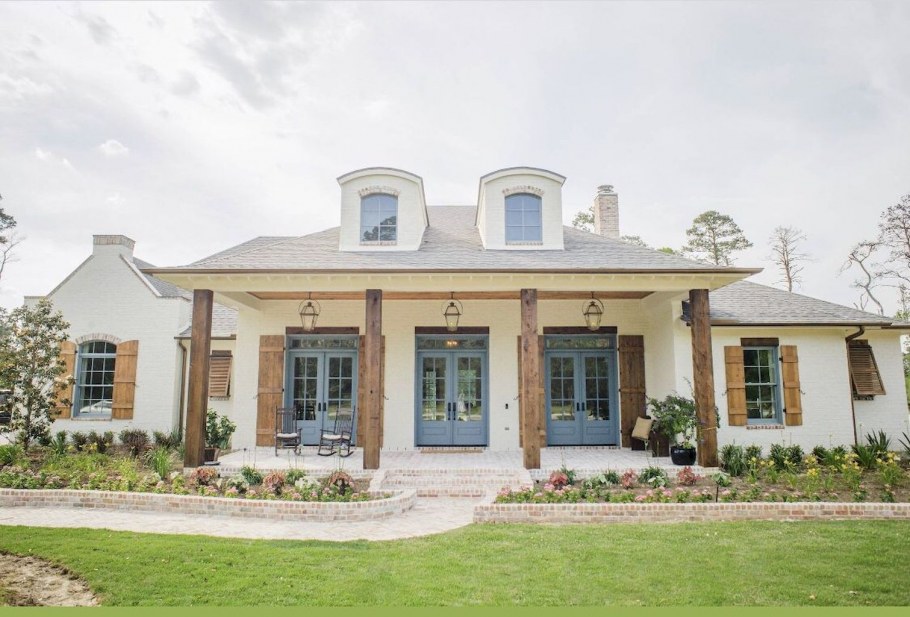 Одноэтажная усадьба Неоклассика