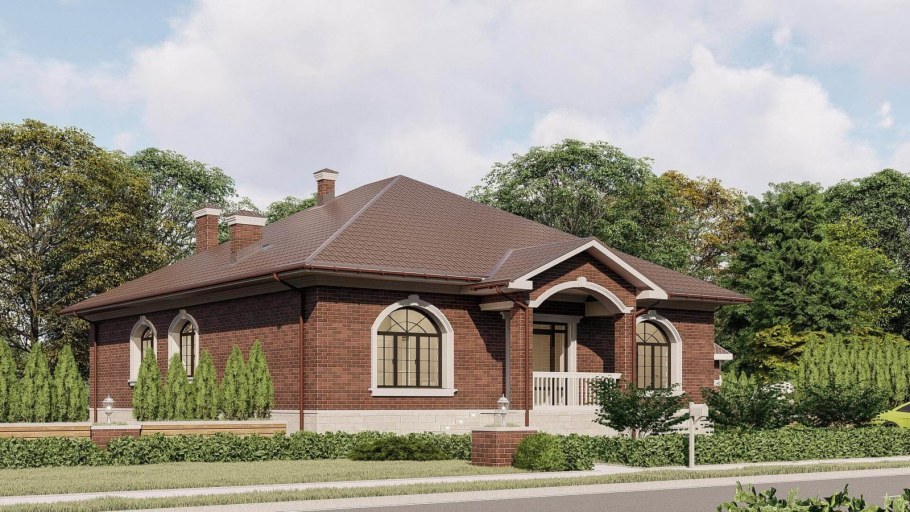 Кирпичный дом