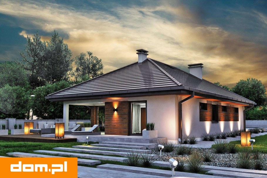 Проекты одноэтажных каменных домов