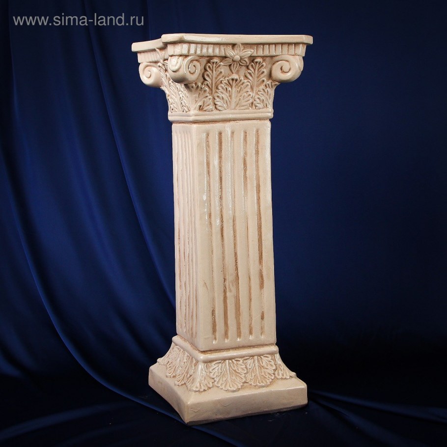 Колонна "античная", бежевый 65х27см 2756134