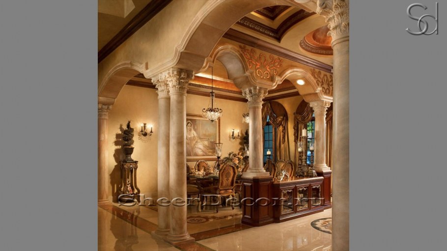 Колонны из мрамора