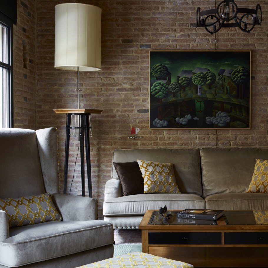 Зона отдыха в гостиной