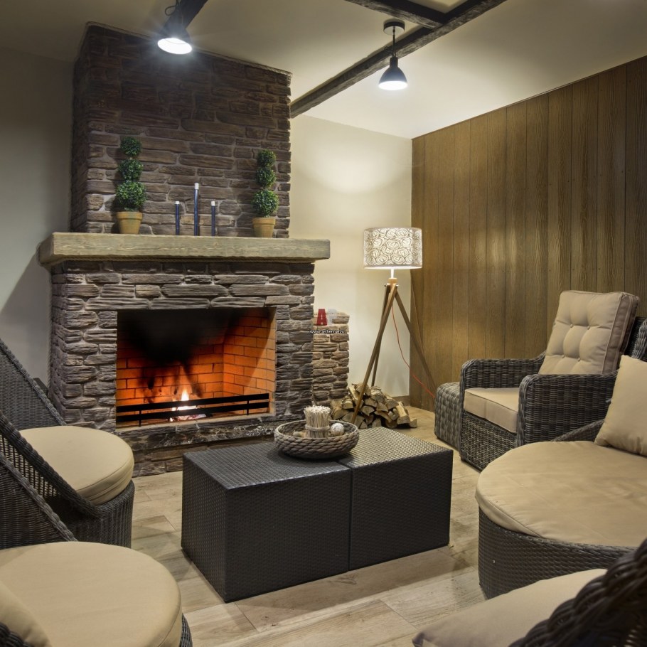 Зона отдыха в доме интерьер