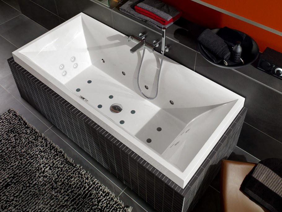 Ванна Villeroy & Boch SQUARO ubq170sqr2v-01 кварил