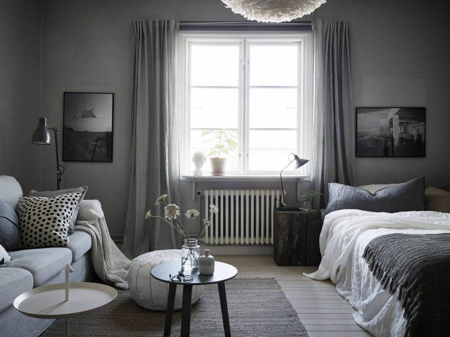 Интерьер в серых тонах