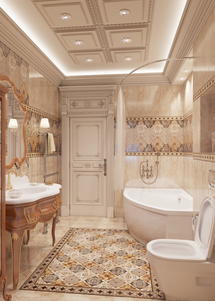 Ванная в американском стиле