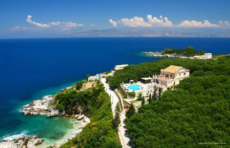 Ионическое море Корфу