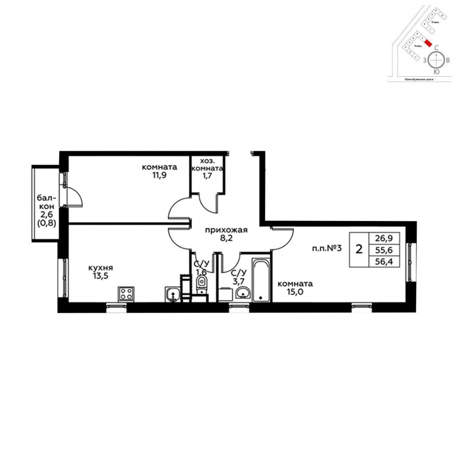 ЖК Южное Бунино стоянка для авто