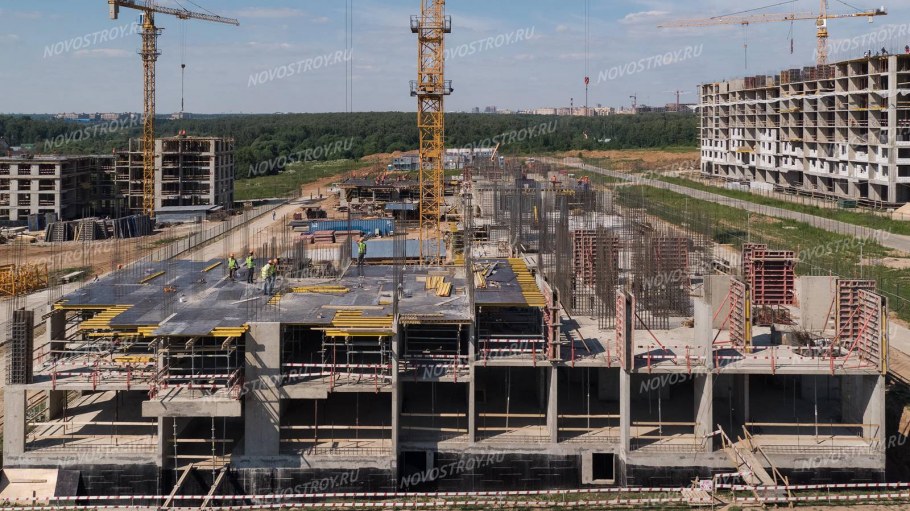 Южное Бунино ход строительства 16 корпус