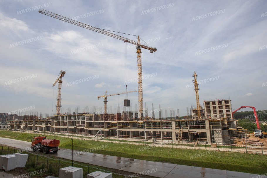 МИЦ Южное Бунино ход строительства