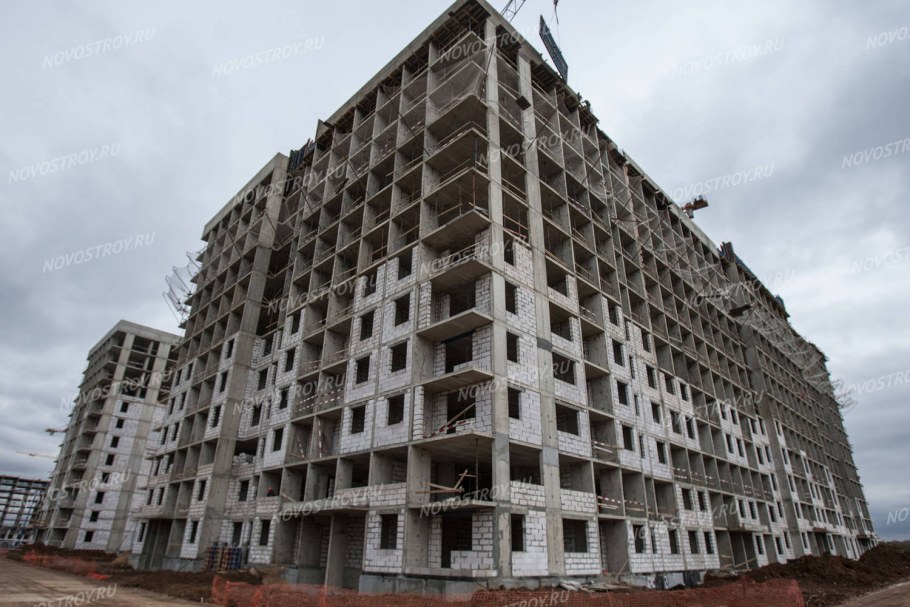 Южное Бунино ход строительства