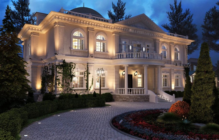 Американский Ампир архитектура