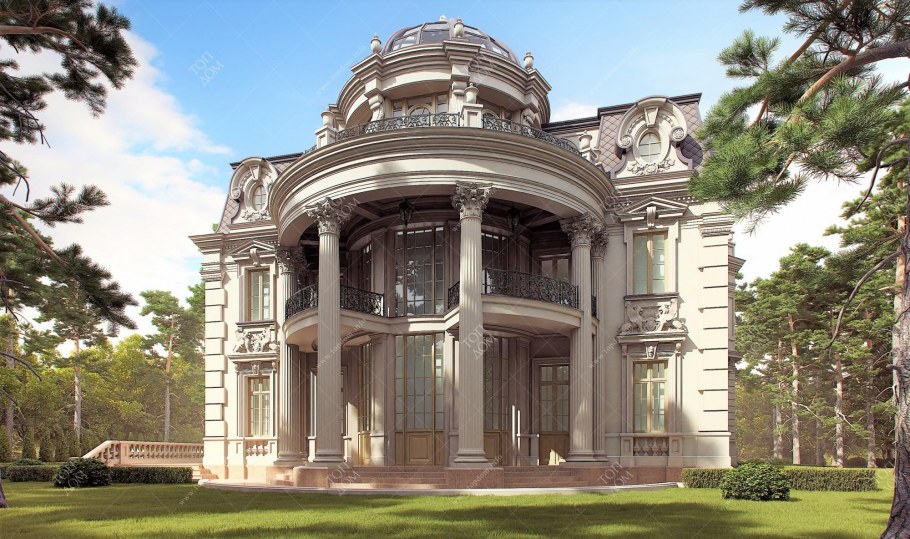 Резиденция особняк усадьба в классическом стиле