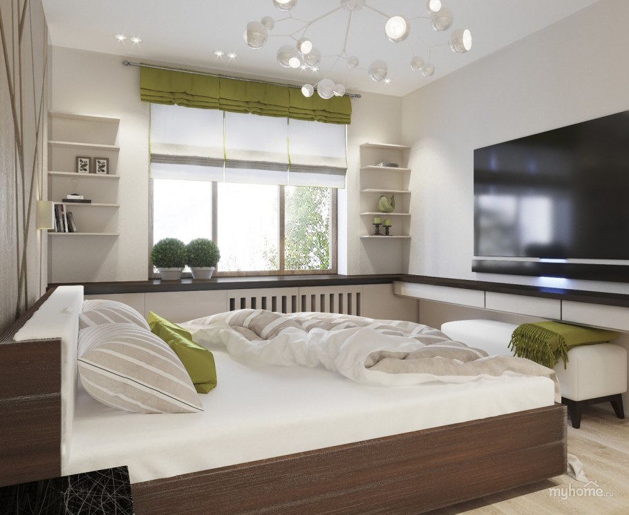 Спальня эколофт