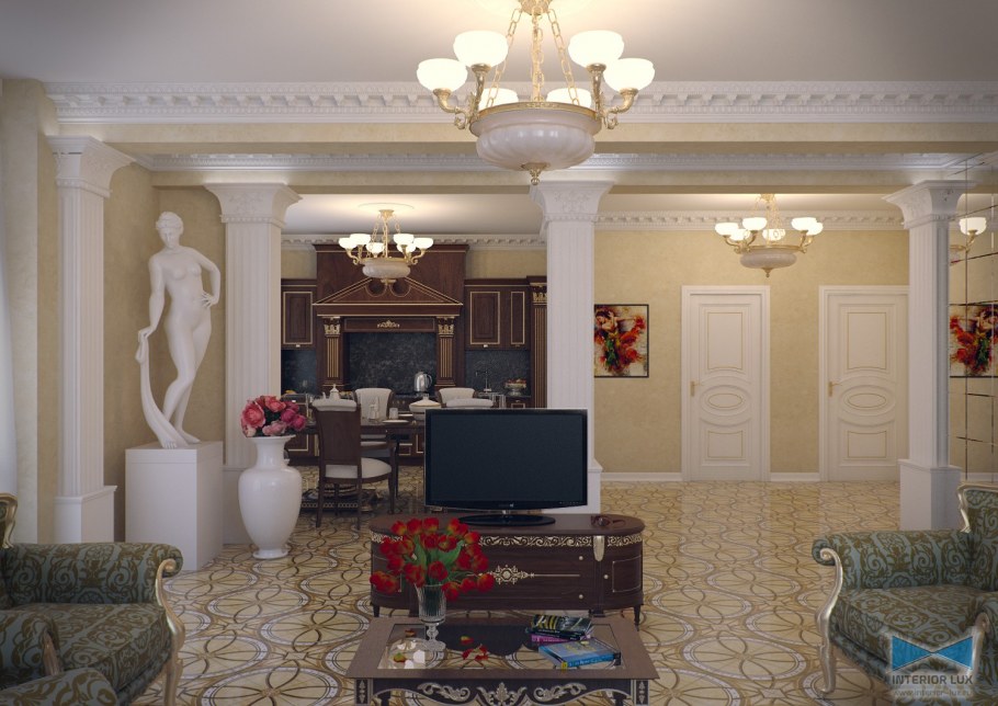 Советский Ампир в интерьере