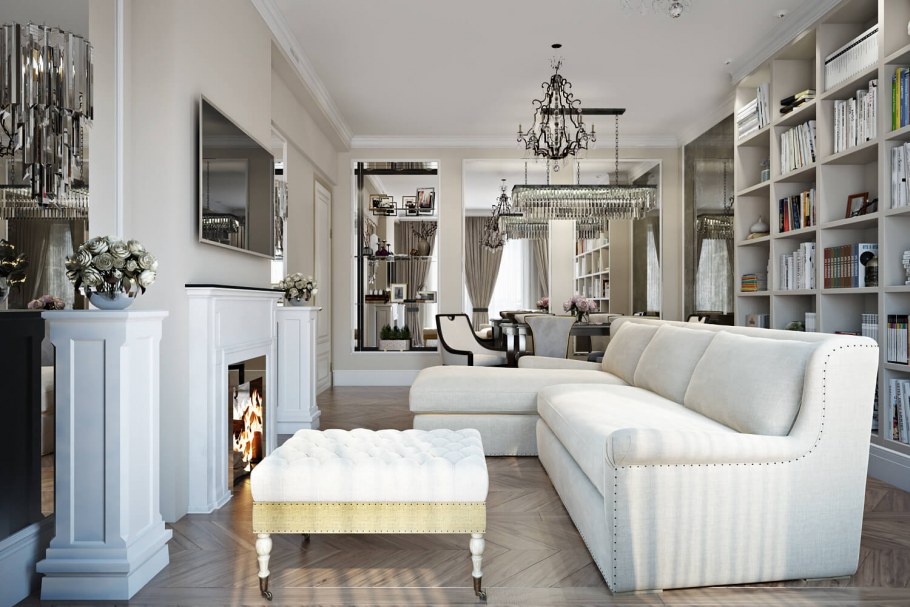 Сталинский Ампир интерьер