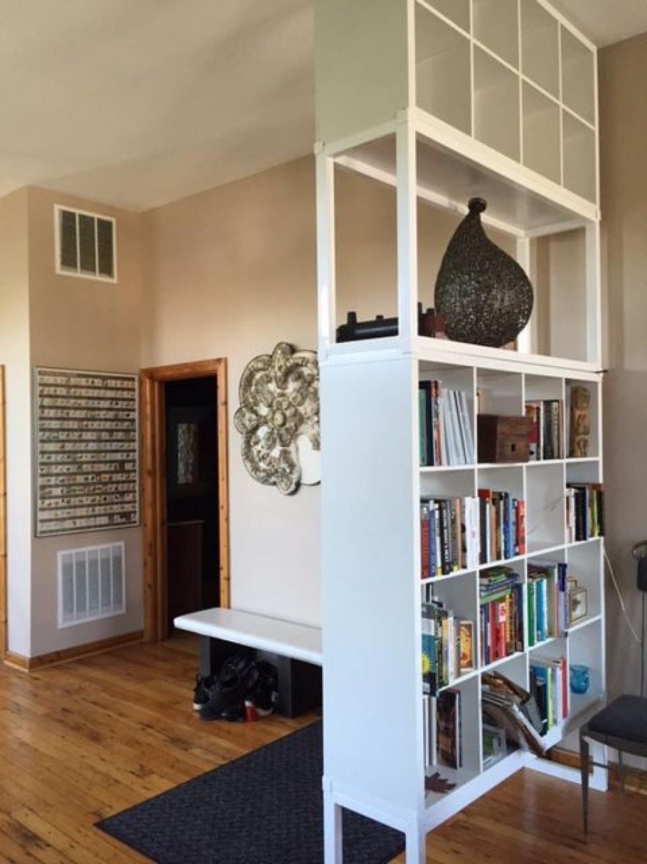 Стеллаж икеа каллакс в интерьере