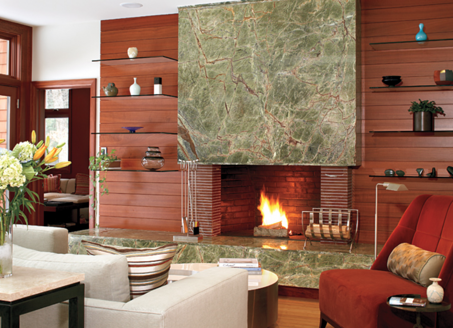 Бидасар Грин камин