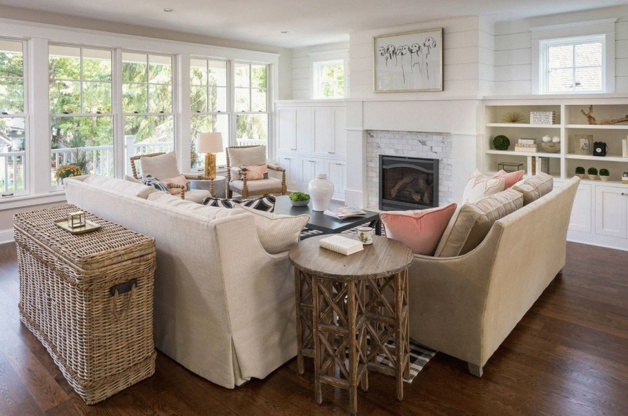 Дачный домик в американском стиле интерьер