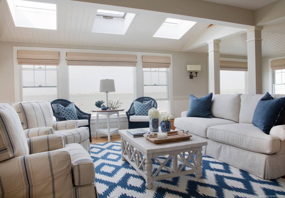 Cape Cod стиль внутри дома