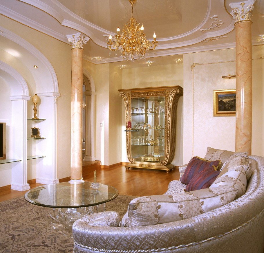 Венецианская штукатурка в стиле Барокко