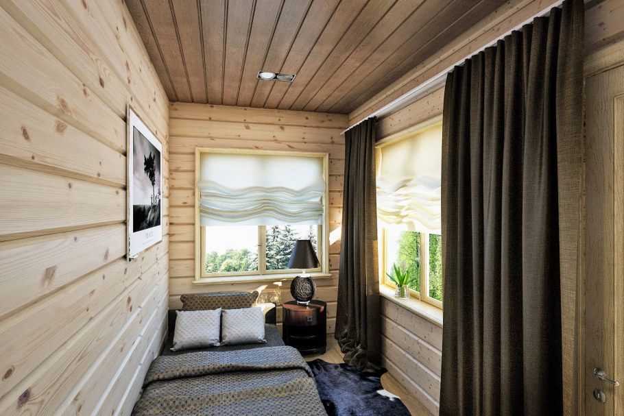 Вагонка в интерьере