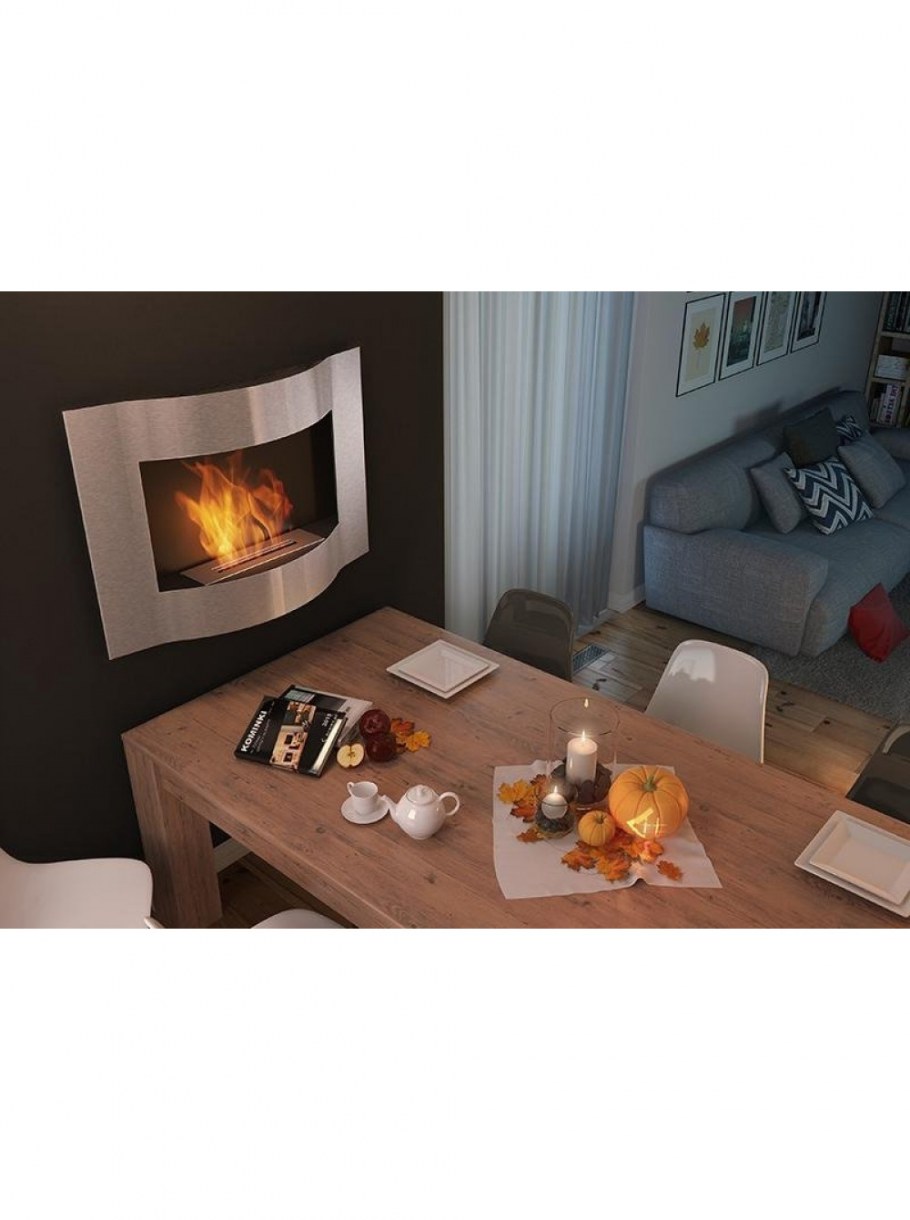 Настенный биокамин Kratki Lima