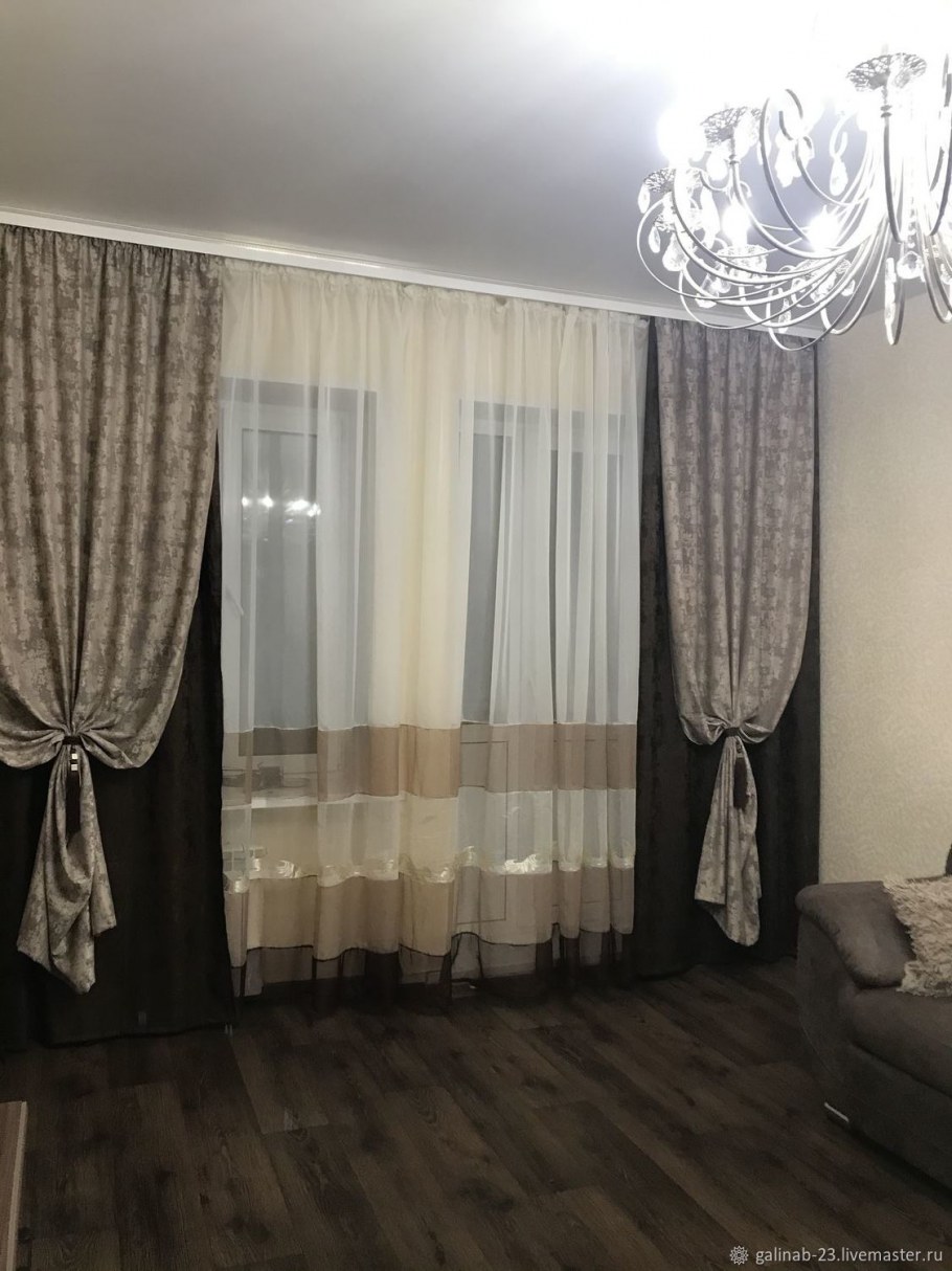 Красивые шторы в спальню