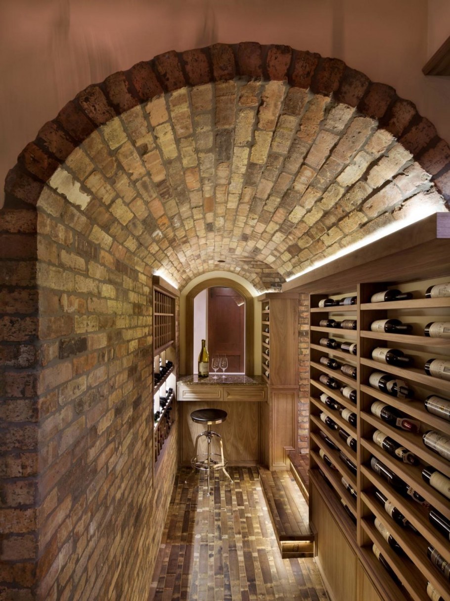 Винный погреб интерьер
