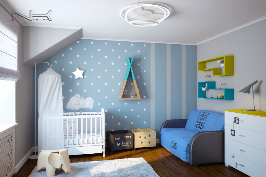 Свет в детской над столом