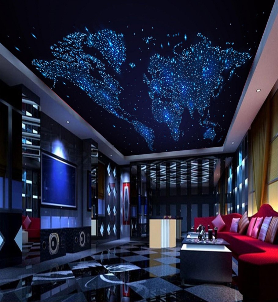 Натяжной потолок Млечный путь