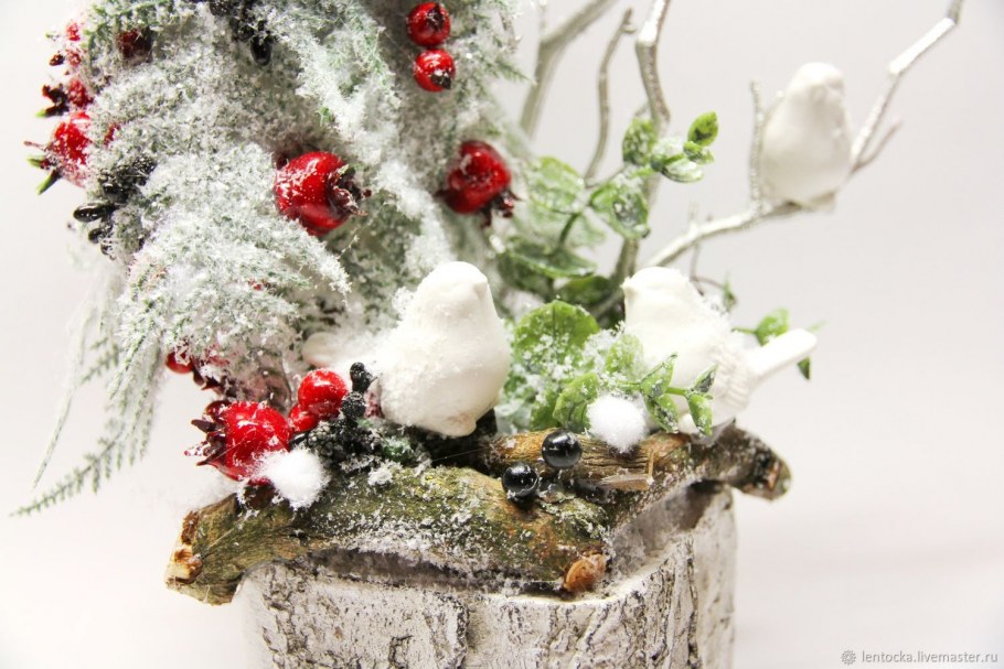 Оригинальные новогодние композиции