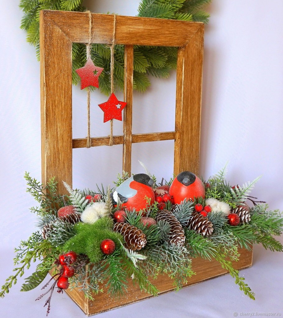 Новогодние композиции своими руками