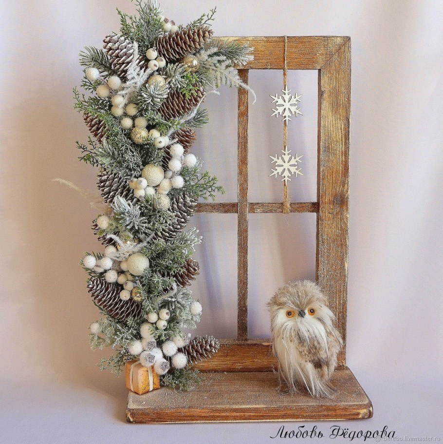 Поделка Новогодняя композиция