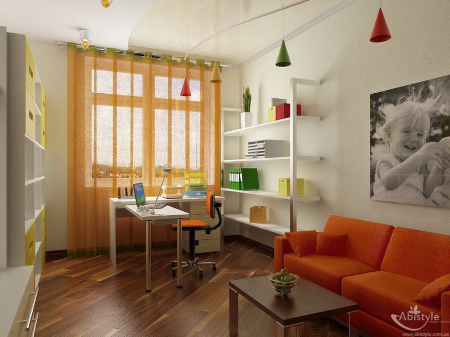 Зонирование однокомнатной квартиры 40 кв.м