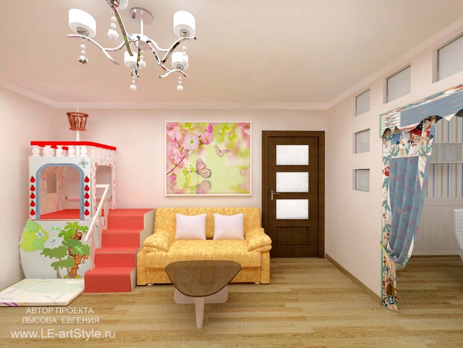 Детская в эко стиле