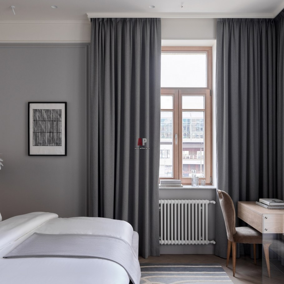 Шторы в спальню в современном стиле 2021