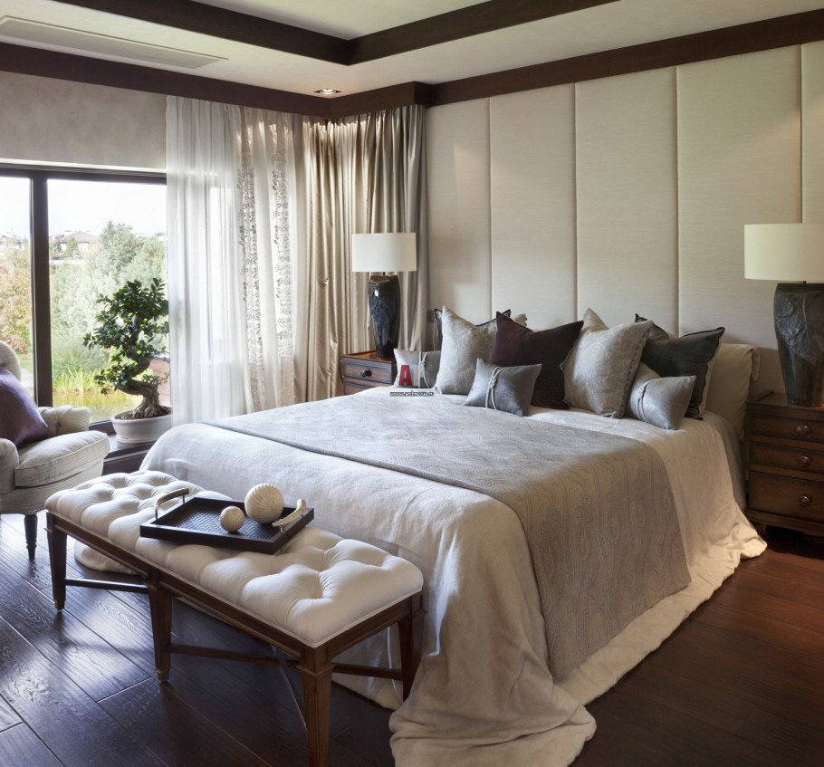 Кремовый цвет в интерьере