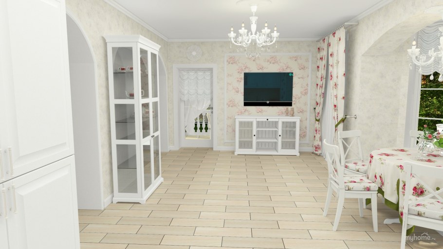 Столовая в стиле Прованс