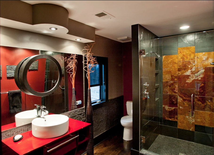 Ванная комната в китайском стиле