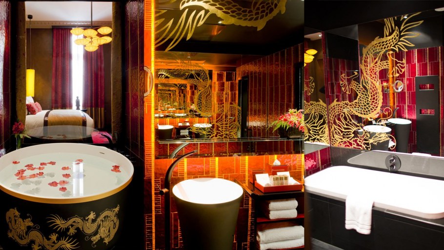 Санузел в китайском стиле