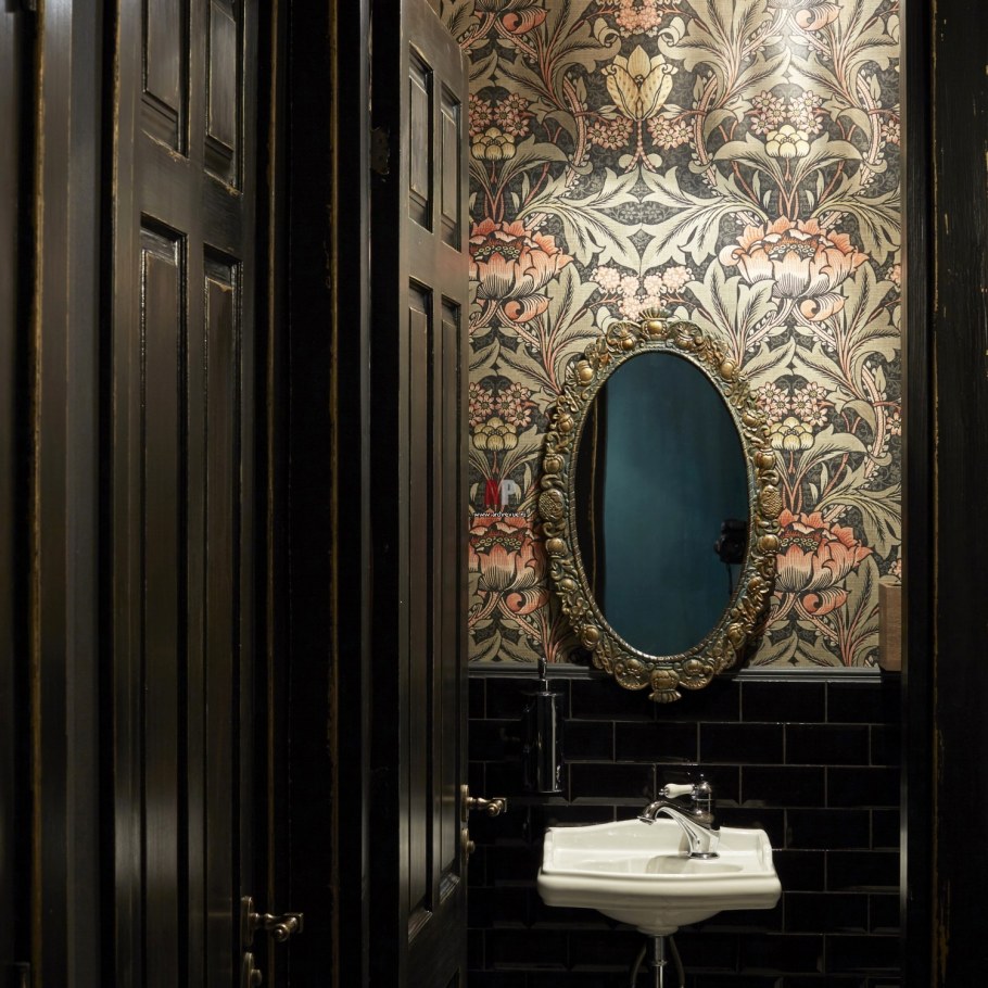 Бамбук в интерьере ванной