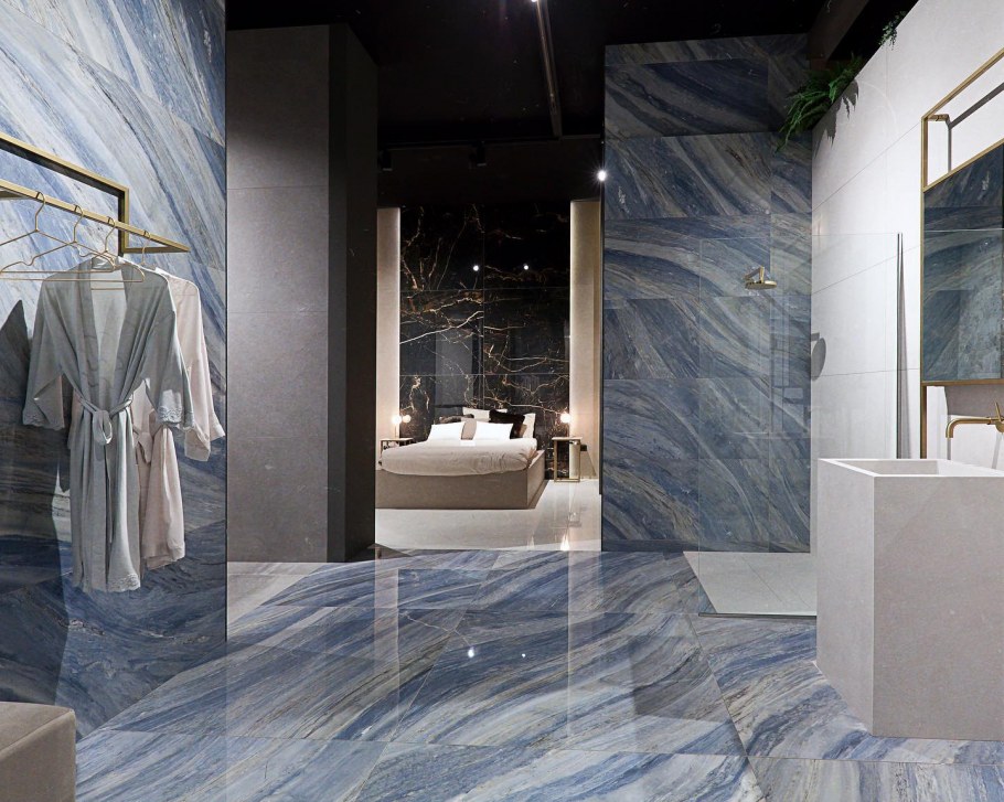 Керамогранит Siena granito Fury Black High Glossy 60x120